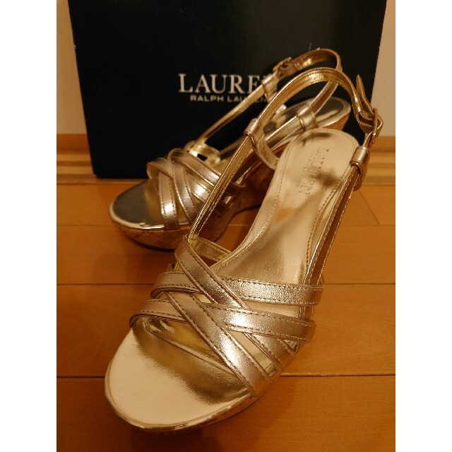 Ralph Lauren(ラルフローレン)のRALPH LAURENウエッジソールサンダル レディースの靴/シューズ(サンダル)の商品写真