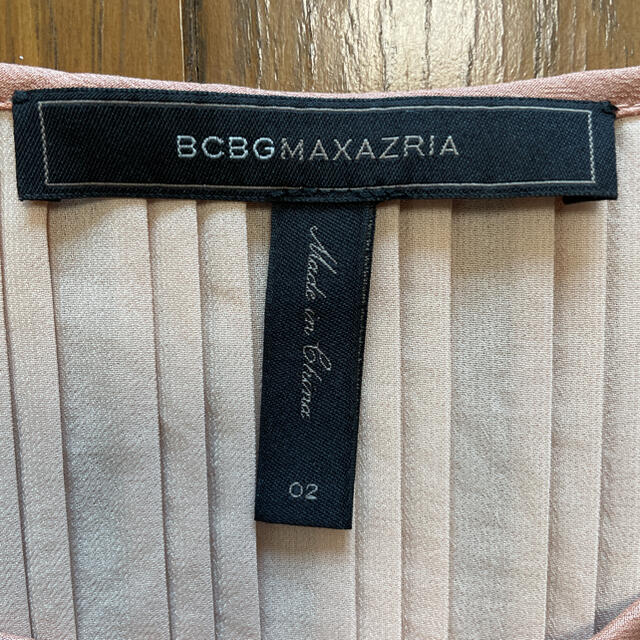 【新品・未使用】BCBGMAXAZRIA プリーツワンピース (サイズ02) 7
