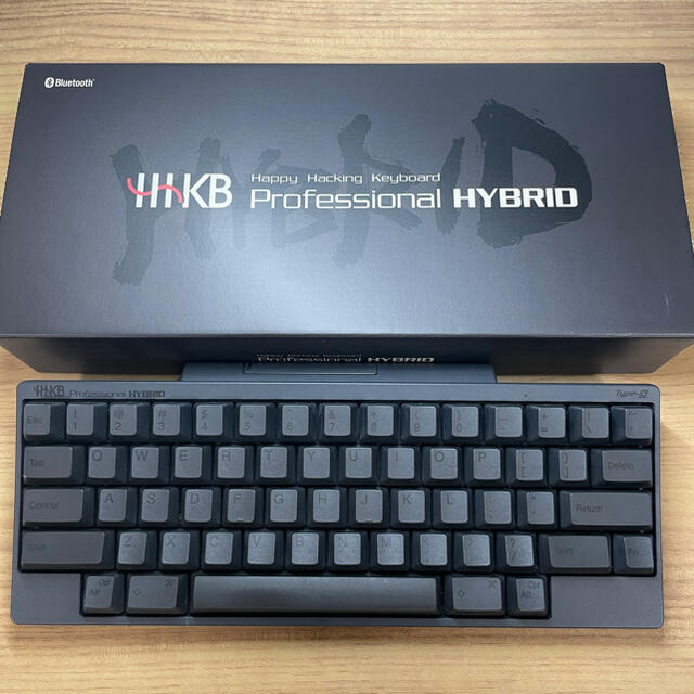 愛用 HHKB Professional HYBRID Type-S 英語配列 墨 スマホ/家電