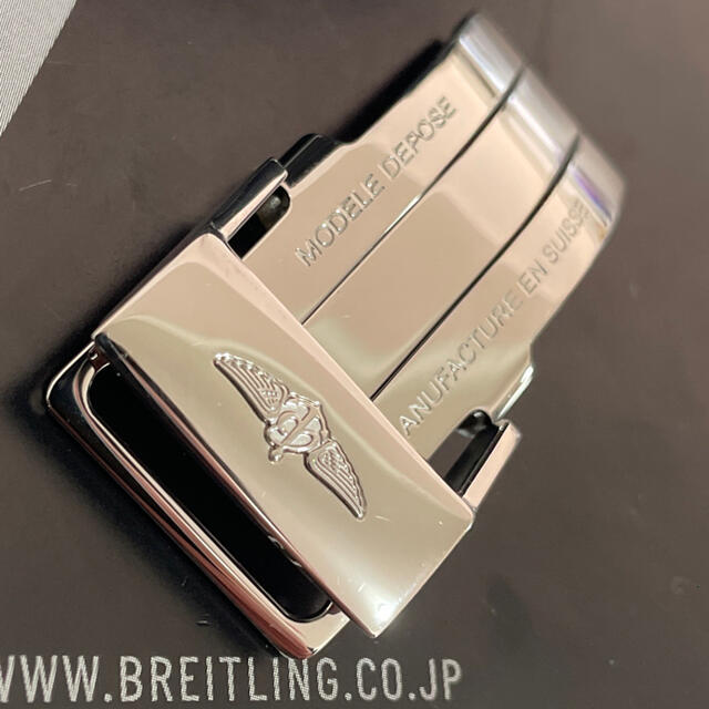 20mm!BREITLING ブライトリング Dバックル レザーベルト ー品販売