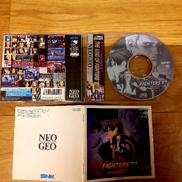 NEOGEO(ネオジオ)のthe king of fighters '97 neogeo CD 海外版 エンタメ/ホビーのゲームソフト/ゲーム機本体(家庭用ゲームソフト)の商品写真