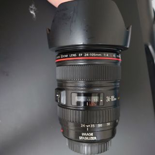 キヤノン(Canon)のEF24-105mm F4L IS USM 保護フィルター付(レンズ(ズーム))