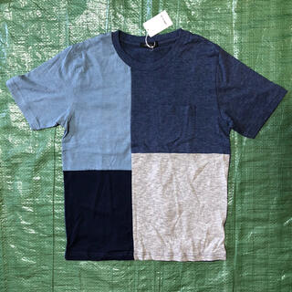 コムサイズム(COMME CA ISM)のCOMME CA ISM 半袖 Tシャツ M 未使用 ブルー系(Tシャツ/カットソー(半袖/袖なし))