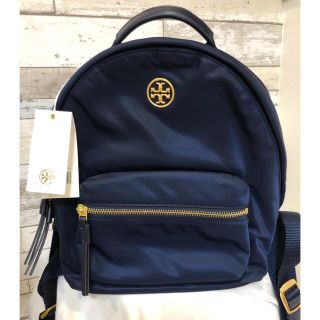 トリーバーチ(Tory Burch)のトリーバーチ　リュック　バックパック　金ログ(リュック/バックパック)