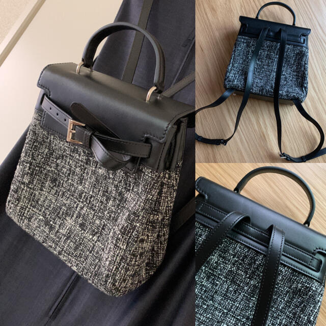 ♡美品♡ FOXEY 希少 リュック Oxford Backpack ブラック ♡美品♡ FOXEY 希少 リュック Oxford Backpack ブラック