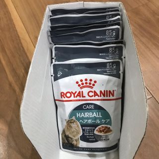 ロイヤルカナン(ROYAL CANIN)の◆もなか様専用◆ロイヤルカナン　ウエットフード　ヘアボールケア　9袋(ペットフード)