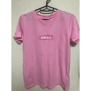 エックスガール(X-girl)のX-girl    ロゴ　Tシャツ(Tシャツ(半袖/袖なし))
