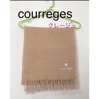 クレージュ(Courreges)のcourreges クレージュ　マフラー チェック ストール　(マフラー/ショール)