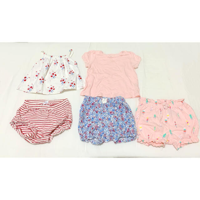 babyGAP(ベビーギャップ)の【70-80cm】babyGAP♡夏物４点セット キッズ/ベビー/マタニティのベビー服(~85cm)(パンツ)の商品写真