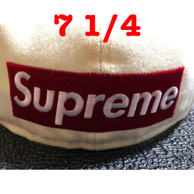 Supreme - Supreme Reverse box logo new era cap
