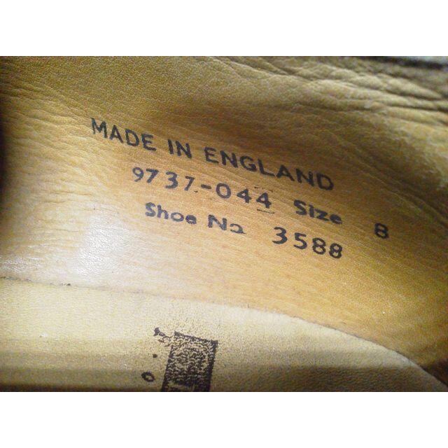 GeorgeCox 英国製 ラバーソール UK8 白 厚底 3588 清春 - ブーツ