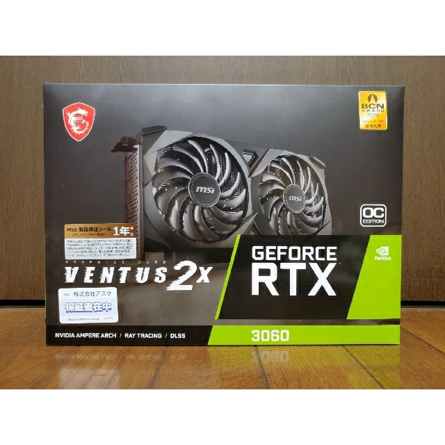 第一ネット MSI GeForce RTX 3060 VENTUS 2X 12G OC PCパーツ - www