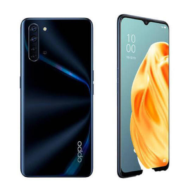 OPPO Reno 3A ブラック SIMフリースマートフォン本体