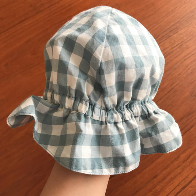 PETIT BATEAU(プチバトー)の[専用品］プチバトー  ベビー帽子　美品　12-18m キッズ/ベビー/マタニティのこども用ファッション小物(帽子)の商品写真