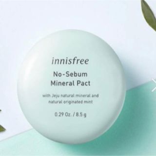 イニスフリー(Innisfree)の【新品未使用】ノーセバムミネラルパクト8.5g(フェイスパウダー)