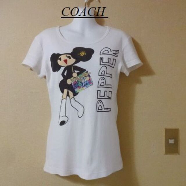 COACH(コーチ)のCOACHコーチ♡POPPYポピーちゃん絵柄Tシャツ レディースのトップス(Tシャツ(半袖/袖なし))の商品写真