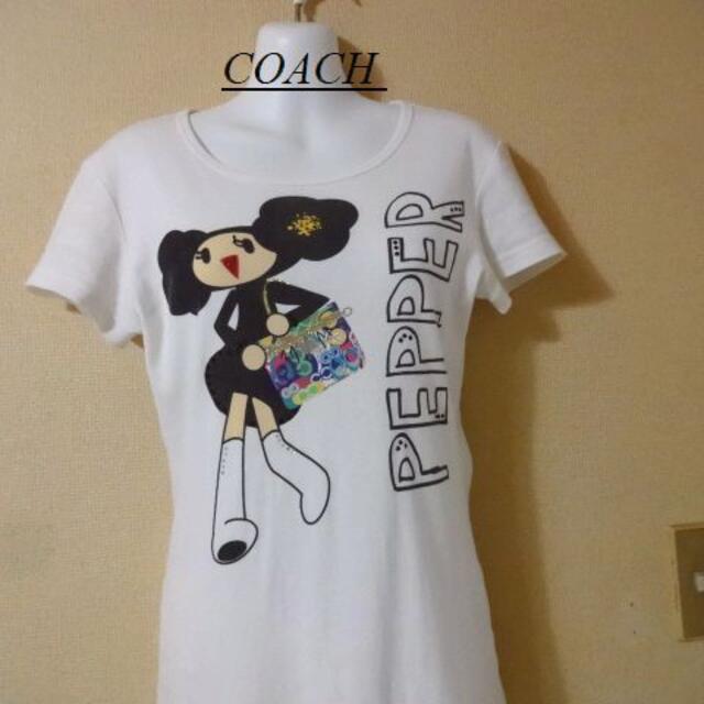 COACH(コーチ)のCOACHコーチ♡POPPYポピーちゃん絵柄Tシャツ レディースのトップス(Tシャツ(半袖/袖なし))の商品写真