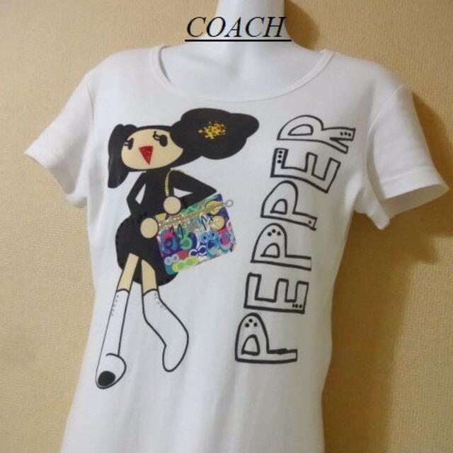 COACH(コーチ)のCOACHコーチ♡POPPYポピーちゃん絵柄Tシャツ レディースのトップス(Tシャツ(半袖/袖なし))の商品写真