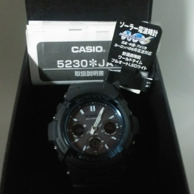 CASIO G-SHOCK AWG-M100A 電波ソーラー