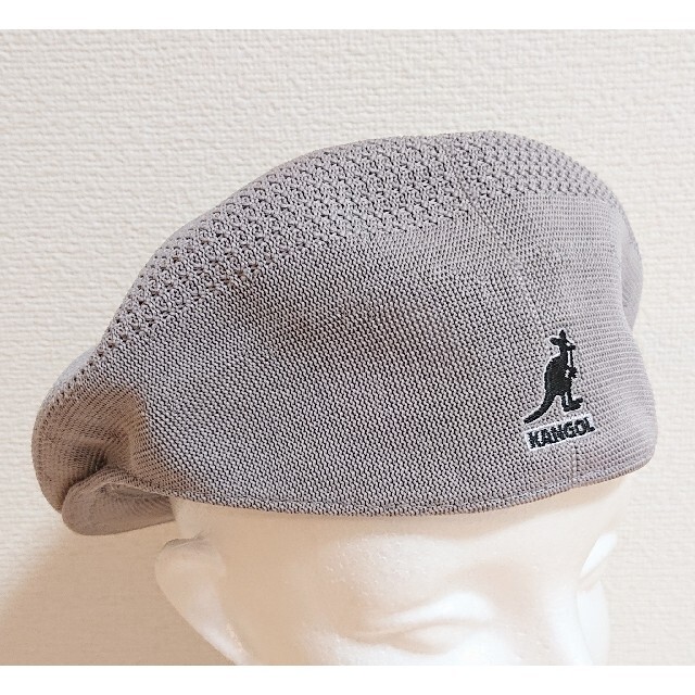 KANGOL(カンゴール)のＬ 美品 KANGOL TROPIC 504 VENTAIR ハンチング グレー メンズの帽子(ハンチング/ベレー帽)の商品写真