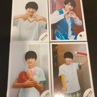 ジャニーズジュニア(ジャニーズJr.)の内村颯太　公式写真　4枚セット(アイドルグッズ)