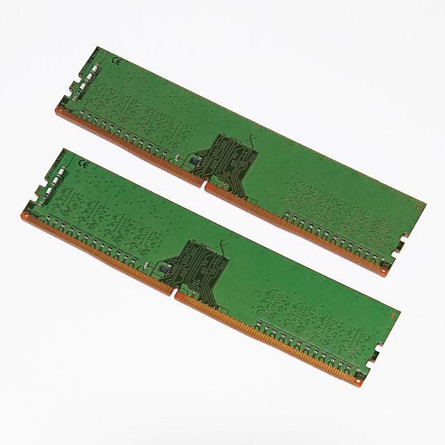 メモリ SanMax 16GB (8Gx2) DDR4-2400 美品 n89 2