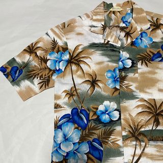 ダブルアールエル(RRL)のビンテージアロハシャツvintage cotton hawaiian shirt(シャツ)