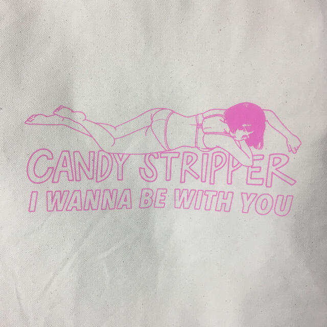 Candy Stripper(キャンディーストリッパー)のノベルティトートバッグ レディースのバッグ(トートバッグ)の商品写真