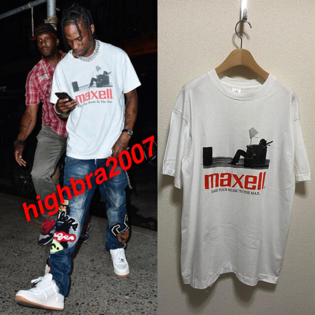 maxell マクセル 90s ヴィンテージ Tシャツ rotondaro.com.uy