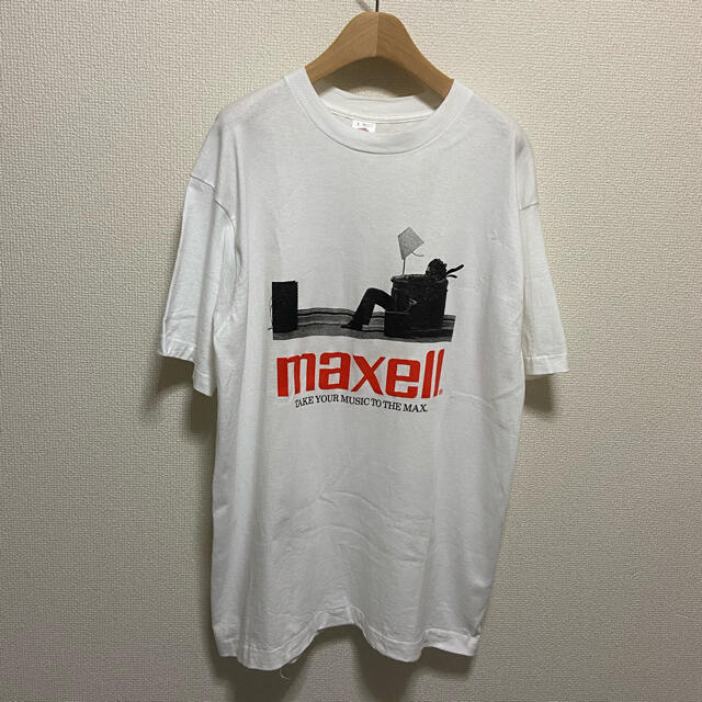 maxell マクセル 90s ヴィンテージ Tシャツ | vizoobras.com.br