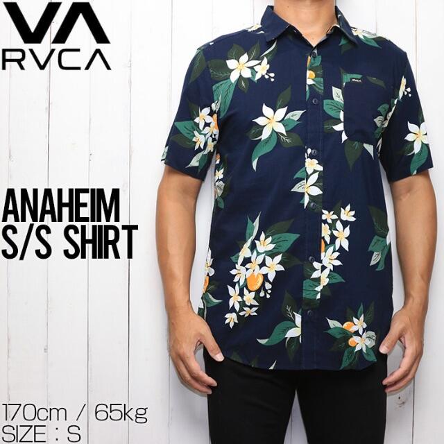 RVCA ルーカ ANAHEIM S/S SHIRT 半袖シャツロンハーマン