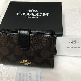 コーチ(COACH) レザー 折り財布(メンズ)（ゴールド/金色系）の通販 14