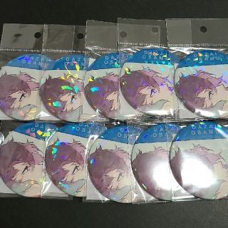 文豪ストレイドッグス　太宰治　ホログラム缶バッジ　結晶(キャラクターグッズ)