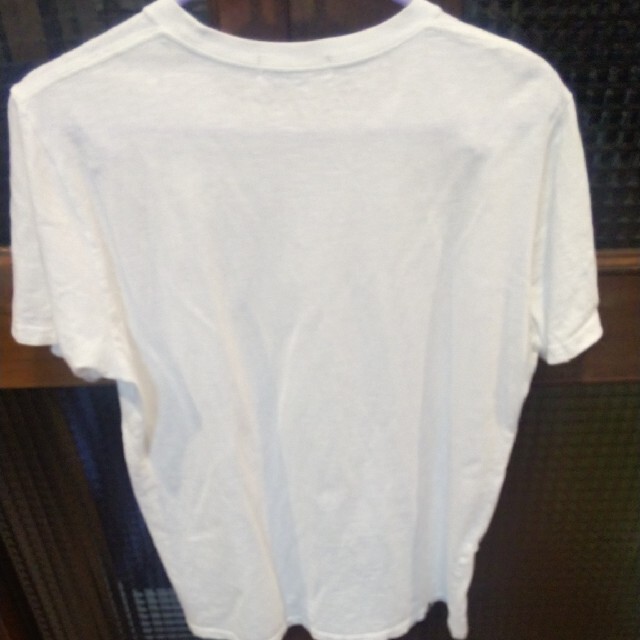 HYSTERIC GLAMOUR(ヒステリックグラマー)の[中古品・使用感あり]ヒステリックグラマー　Tシャツ　ホワイト　Lサイズ メンズのトップス(Tシャツ/カットソー(半袖/袖なし))の商品写真