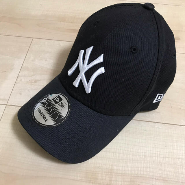 NEW ERA(ニューエラー)のNEW ERA キャップ NY ヤンキース黒 メンズの帽子(キャップ)の商品写真