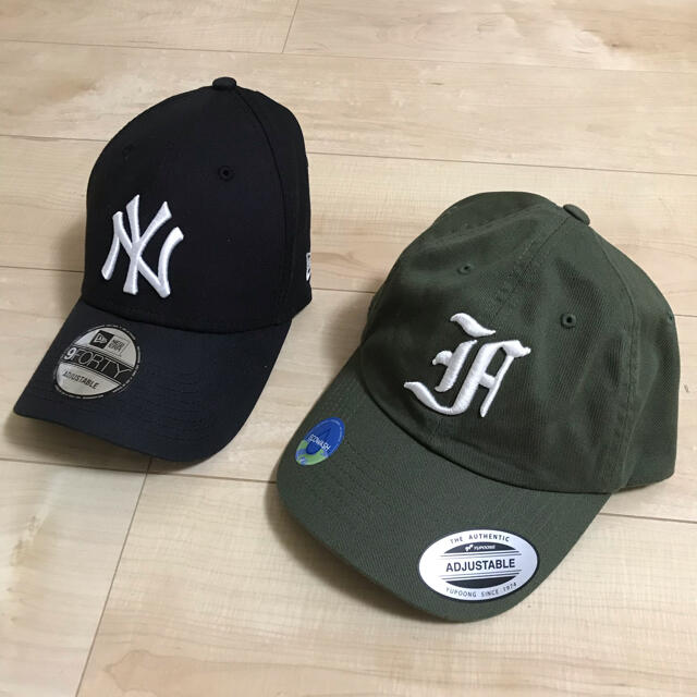 NEW ERA(ニューエラー)のNEW ERA キャップ NY ヤンキース黒 メンズの帽子(キャップ)の商品写真