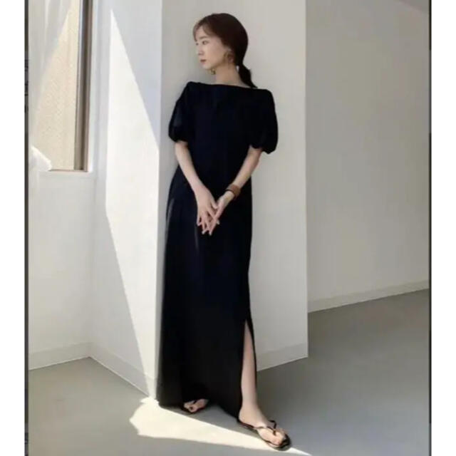 TODAYFUL(トゥデイフル)のlouren puff sleeve onepiece レディースのワンピース(ロングワンピース/マキシワンピース)の商品写真