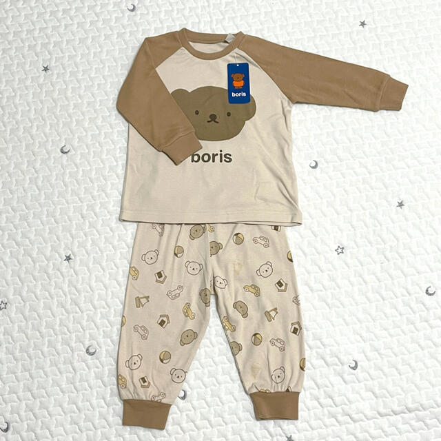 しまむら(シマムラ)の【新品】borisパジャマ上下set キッズ/ベビー/マタニティのキッズ服男の子用(90cm~)(パジャマ)の商品写真