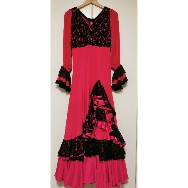 フラメンコ衣装　ワンピース　MARIPOSA MODA  FLAMENCA