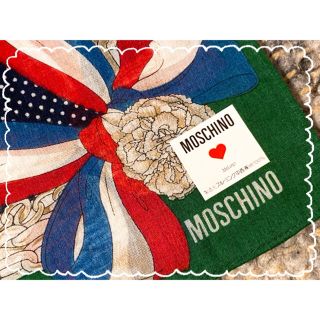 モスキーノ(MOSCHINO)の《新品未使用》MOSCHINO モスキーノ ハンカチ(ハンカチ)