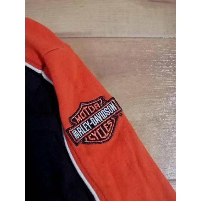 Harley Davidson(ハーレーダビッドソン)のハーレーダビッドソン HarleyDavidson ロングTシャツ 刺繍 ロンT レディースのトップス(Tシャツ(長袖/七分))の商品写真