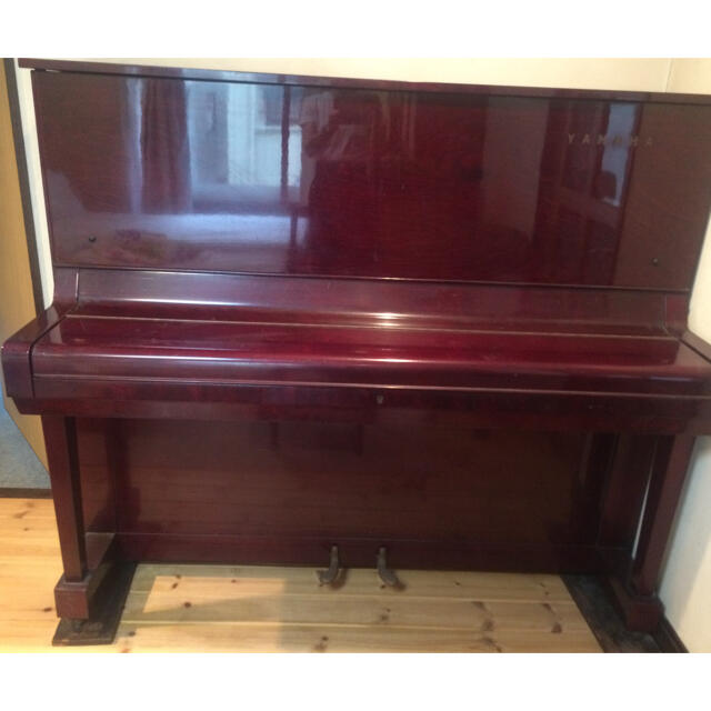 ヤマハ縦式ピアノ 日本製シリアルナンバー３５５６７４