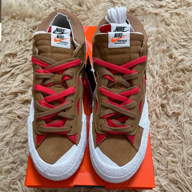 NIKE X SACAI NIKE BLAZER LOW BRITISH TAN