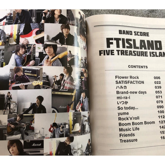 バンド スコア FTISLAND エンタメ/ホビーの本(楽譜)の商品写真