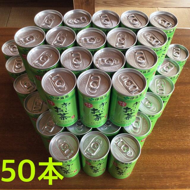 伊藤園(イトウエン)のお〜いお茶190g缶　50本 食品/飲料/酒の飲料(茶)の商品写真