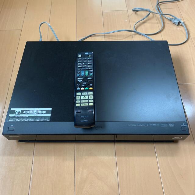 SHARP(シャープ)のSHARP BD-HDS43 ブルーレイディスクレコーダー スマホ/家電/カメラのテレビ/映像機器(ブルーレイレコーダー)の商品写真