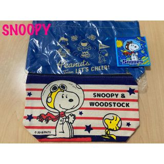 スヌーピー(SNOOPY)のカラフルでとっても可愛い♪スヌーピーの便利な3点セット！送料無料　早い者勝ち！(トートバッグ)