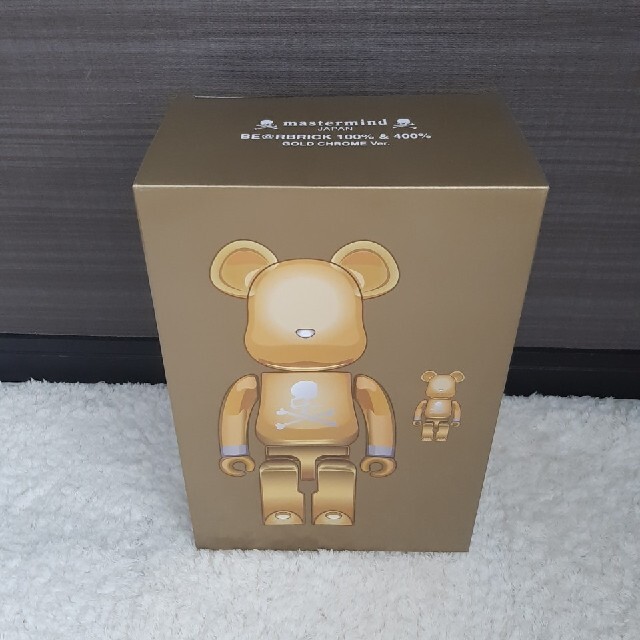 BE@RBRICK mastermind JAPAN GOLD100％&400%