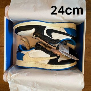 ナイキ(NIKE)のTravis Scott Fragment Air Jordan 1 Low(スニーカー)