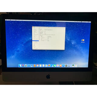 マック(Mac (Apple))のimac 21.5inch late 2009 SSD化搭載　メモリー8GB(デスクトップ型PC)